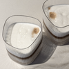 Kleines Trinkglas im gerillten Design | Venice