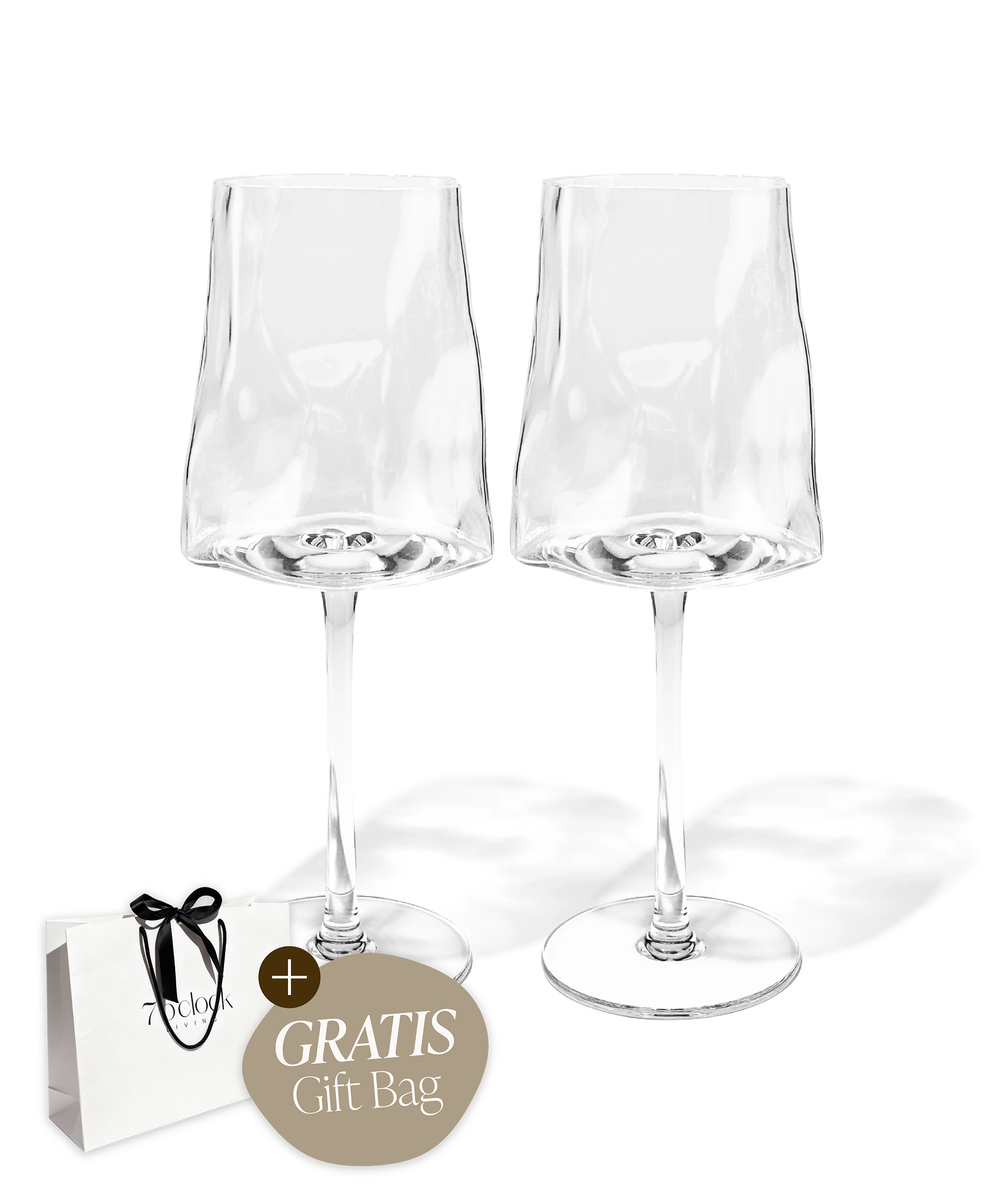 Gift-Edition Weinglas im organischen Design | Alaska