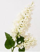 Realistische Kunstblumen Fliederblüte in Weiß – bloom collection von 7 O'CLOCK