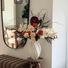 Amber Hour 11er Bouquet in Weiß, Orange & Bordeaux | Bloom
