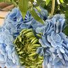 Blue Botanica 11er Bouquet in Hellblau & Grün | Bloom