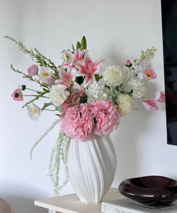 Blush Cloud 15er Bouquet in Rosa & Weiß | Bloom