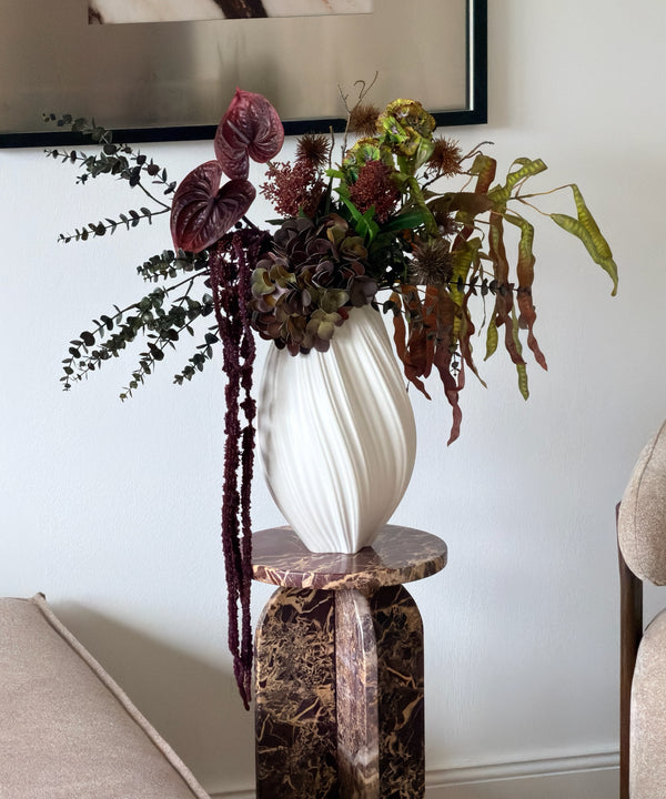 Forest Ember 10er Bouquet in Bordeaux, Grün & Braun | Bloom