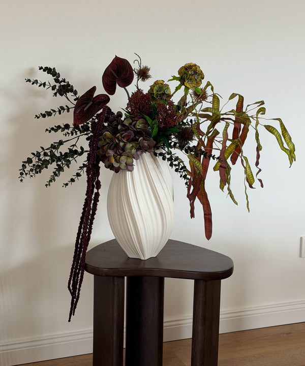 Forest Ember 10er Bouquet in Bordeaux, Grün & Braun | Bloom