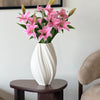 Lilien mit zwei Blüten 5er Bouquet in Pink | Bloom