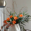 Wild Flame 7er Bouquet in Orange & Grün | Bloom