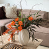 Wild Flame 7er Bouquet in Orange & Grün | Bloom