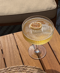 Geriffeltes Champagnerglas | Paris