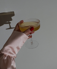 Geriffeltes Champagnerglas | Paris