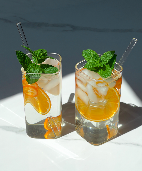 Glas eckiges Design | Kuba