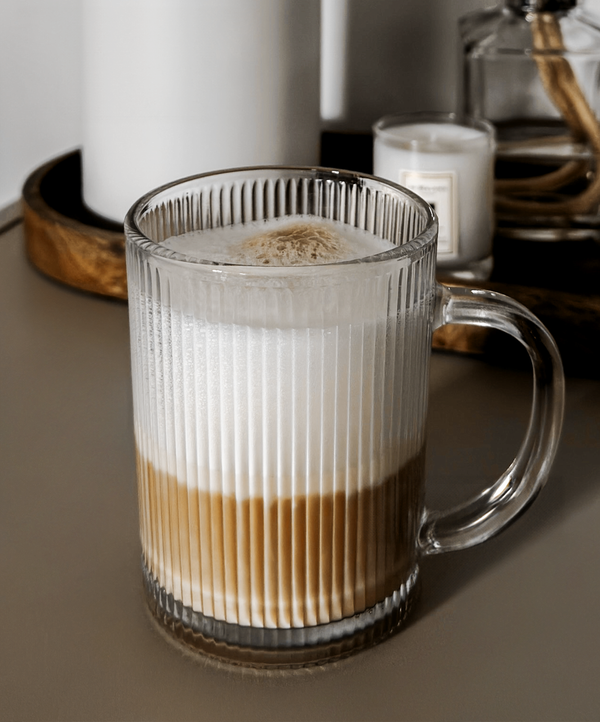 Geriffelte Glastasse (300ml) | Paris