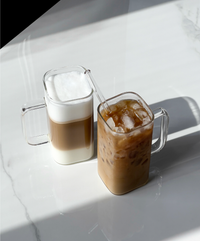 Glastasse eckiges Design | Kuba