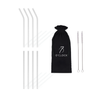 Kurze Glasstrohhalme 8er Set | Aris