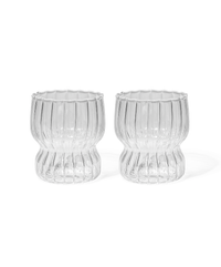 Kurviges Glas Streifen-Design | Norway