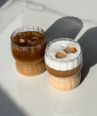 Kurviges Glas Streifen-Design | Norway
