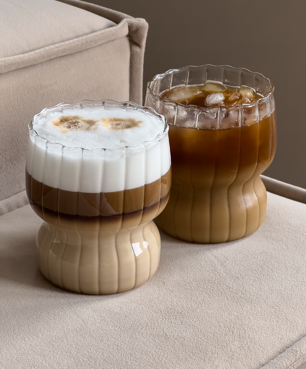 Kurviges Glas Streifen-Design | Norway