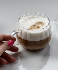 Teekaraffe & Glastassen-Set Streifen-Design | Norway
