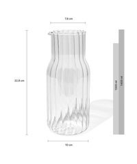 Wasserkaraffe Streifen-Design | Norway
