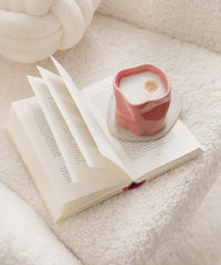 Glasuntersetzer Taupe/Creme | Jade