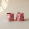Organischer Keramik Becher Pink | Alaska
