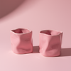 Organischer Keramik Becher Pink | Alaska