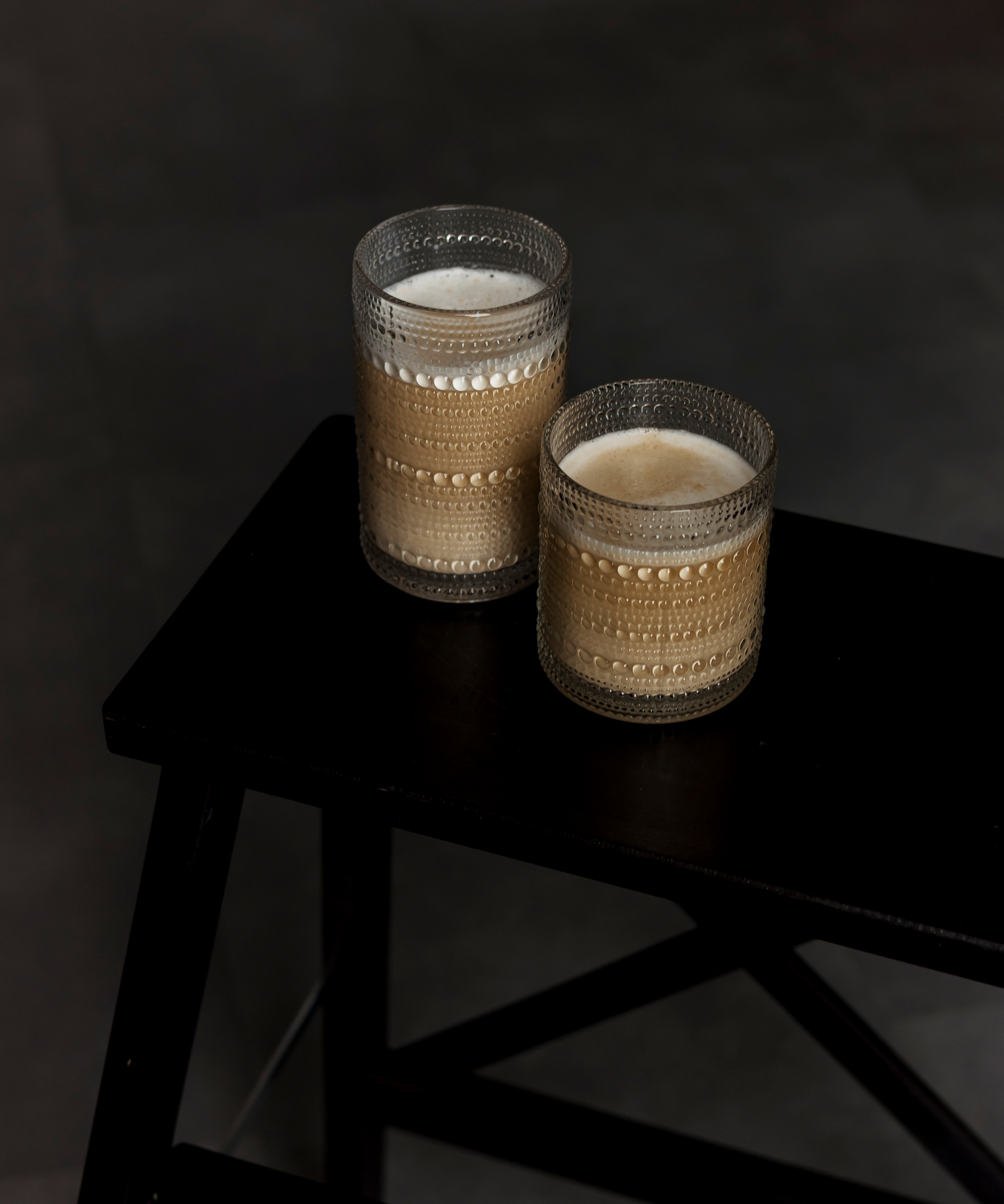 Großes perlenbesetztes Glas | Atlanta