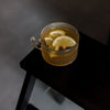 Perlenbesetzte Glastasse | Atlanta