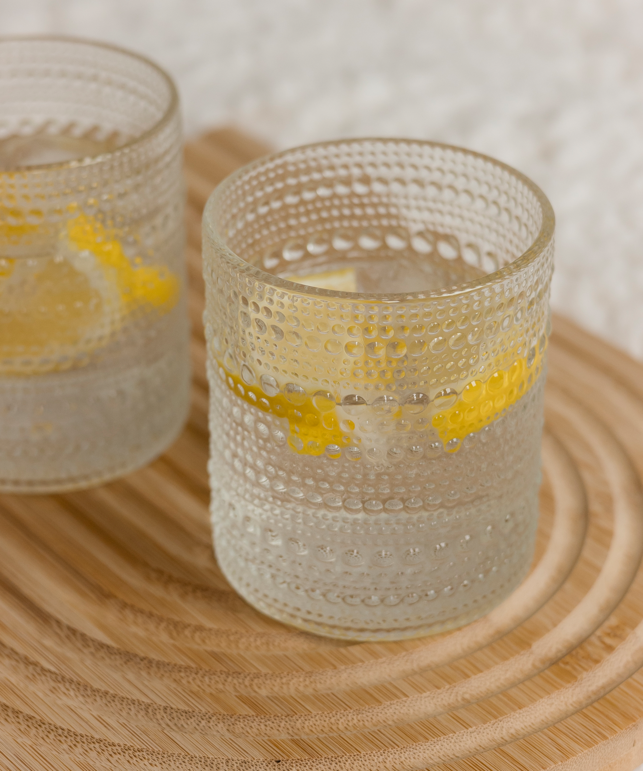 Kleines perlenbesetztes Glas | Atlanta