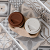 To-Go Becher Silikon-Deckel im 2er Set Braun | Brooklyn
