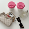 To-Go Becher Silikon-Deckel im 2er Set Pink | Brooklyn
