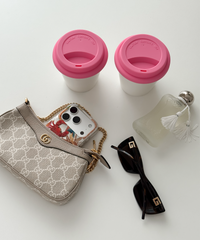 To-Go Becher Silikon-Deckel im 2er Set Pink | Brooklyn