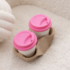 To-Go Becher Silikon-Deckel im 2er Set Pink | Brooklyn