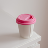 To-Go Becher Silikon-Deckel im 2er Set Pink | Brooklyn