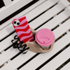 To-Go Becher Silikon-Deckel im 2er Set Pink | Brooklyn
