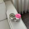 To-Go Becher Silikon-Deckel im 2er Set Taupe | Brooklyn