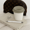 To-Go Becher Silikon-Deckel im 2er Set Taupe | Brooklyn