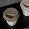 To-Go Becher Silikon-Deckel im 2er Set Taupe | Brooklyn