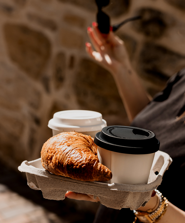 To-Go Becher Silikon-Deckel im 2er Set Schwarz | Brooklyn