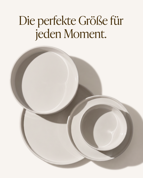 Geschirrset Cremeweiß | Nia