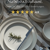 Geschirrset Cremeweiß | Nia - 6 Personen (24-teilig)