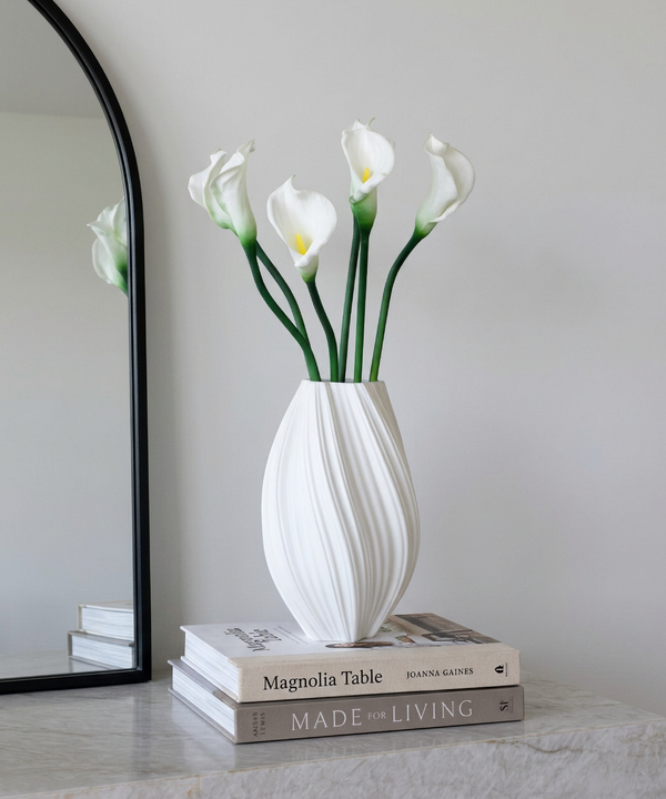 Calla-Lilie 6er Bouquet in Weiß | Bloom