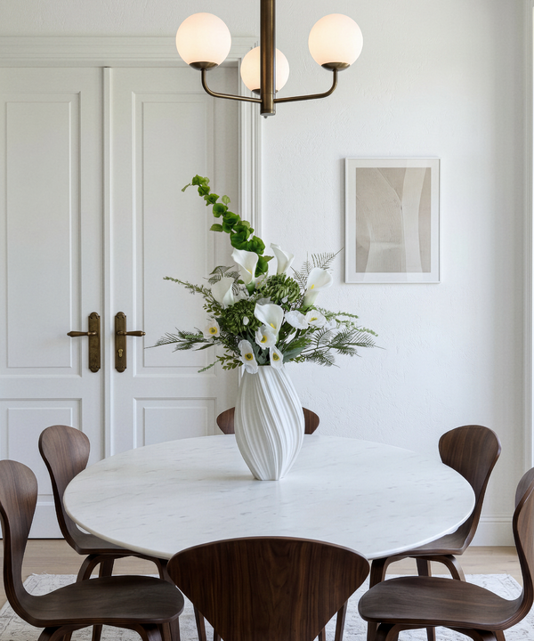 Calla Rising 15er Bouquet in Weiß & Grün | Bloom