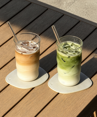 Großes Trinkglas im Wellen-Design | Capri