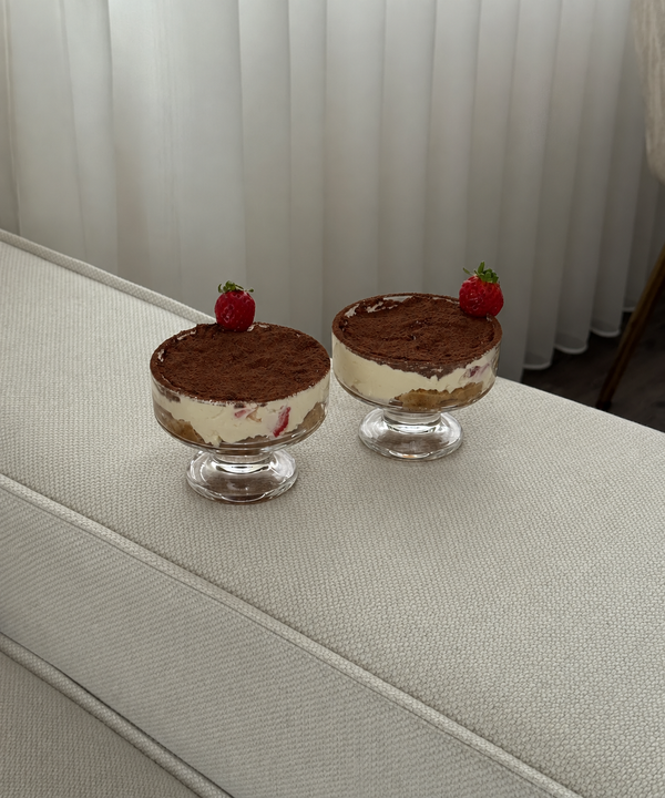 Dessert Schale aus Glas | Drapé