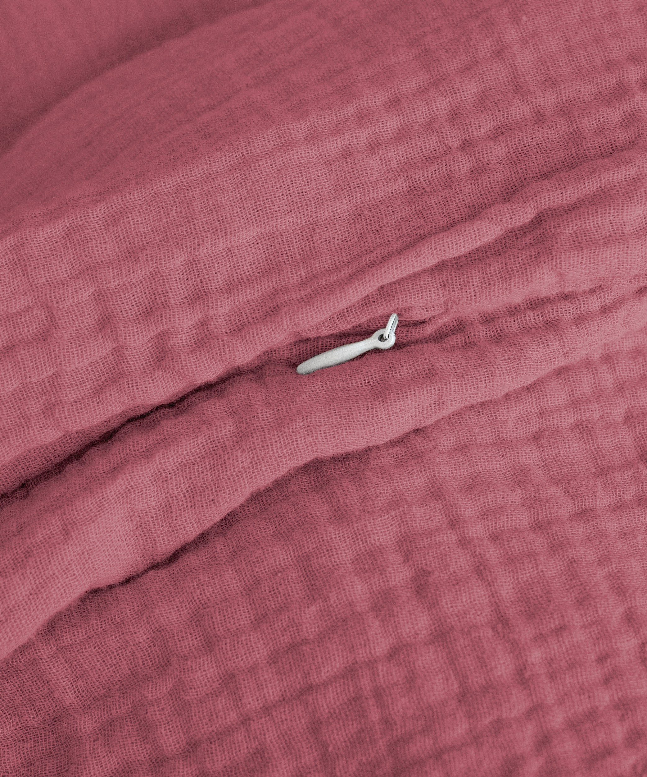 Pinke Musselin Einzelbettwäsche | Haven