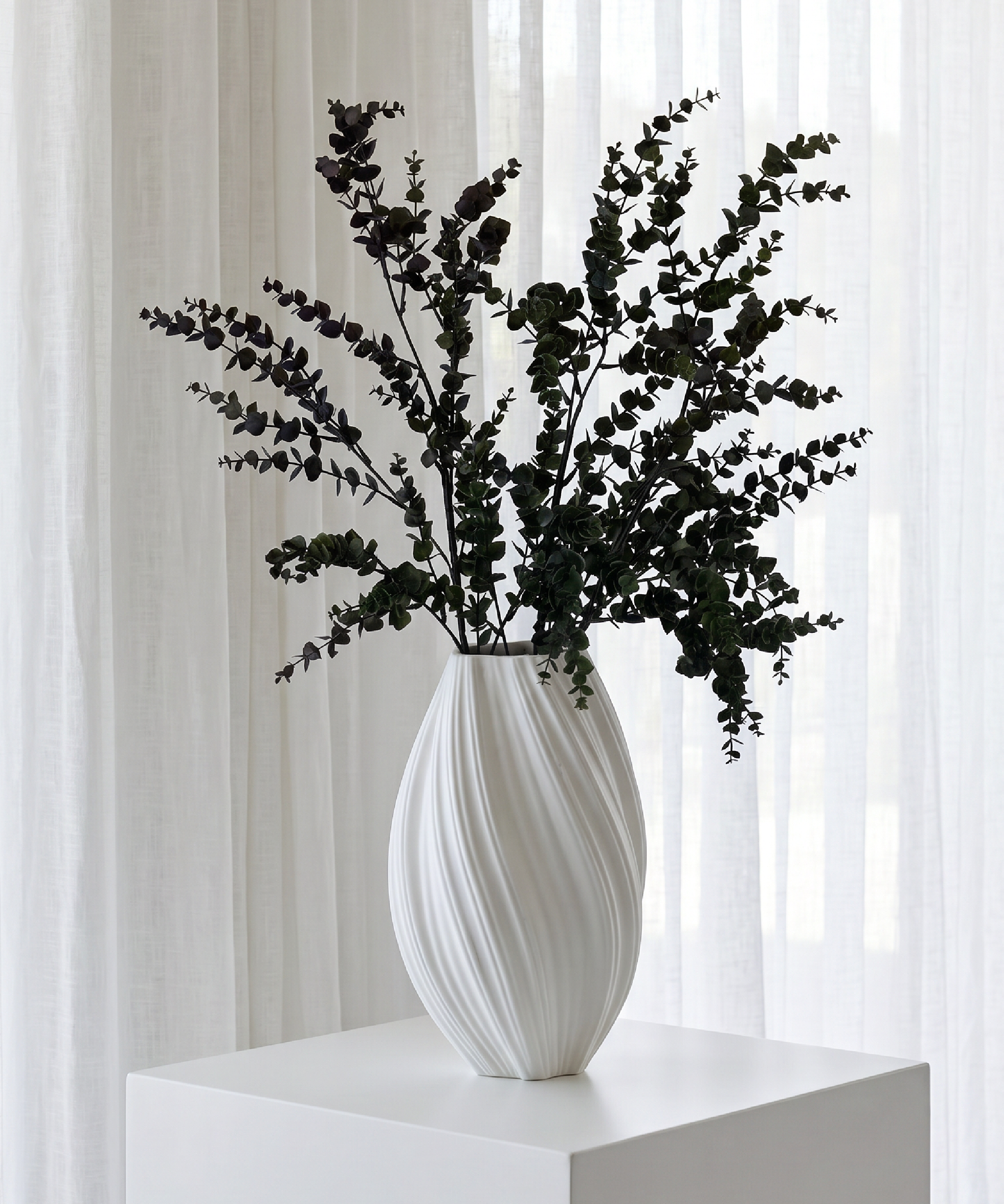Eukalyptus 3er Bouquet in Lila | Bloom