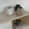 Kleine Keramik Vase in Beige | Flora