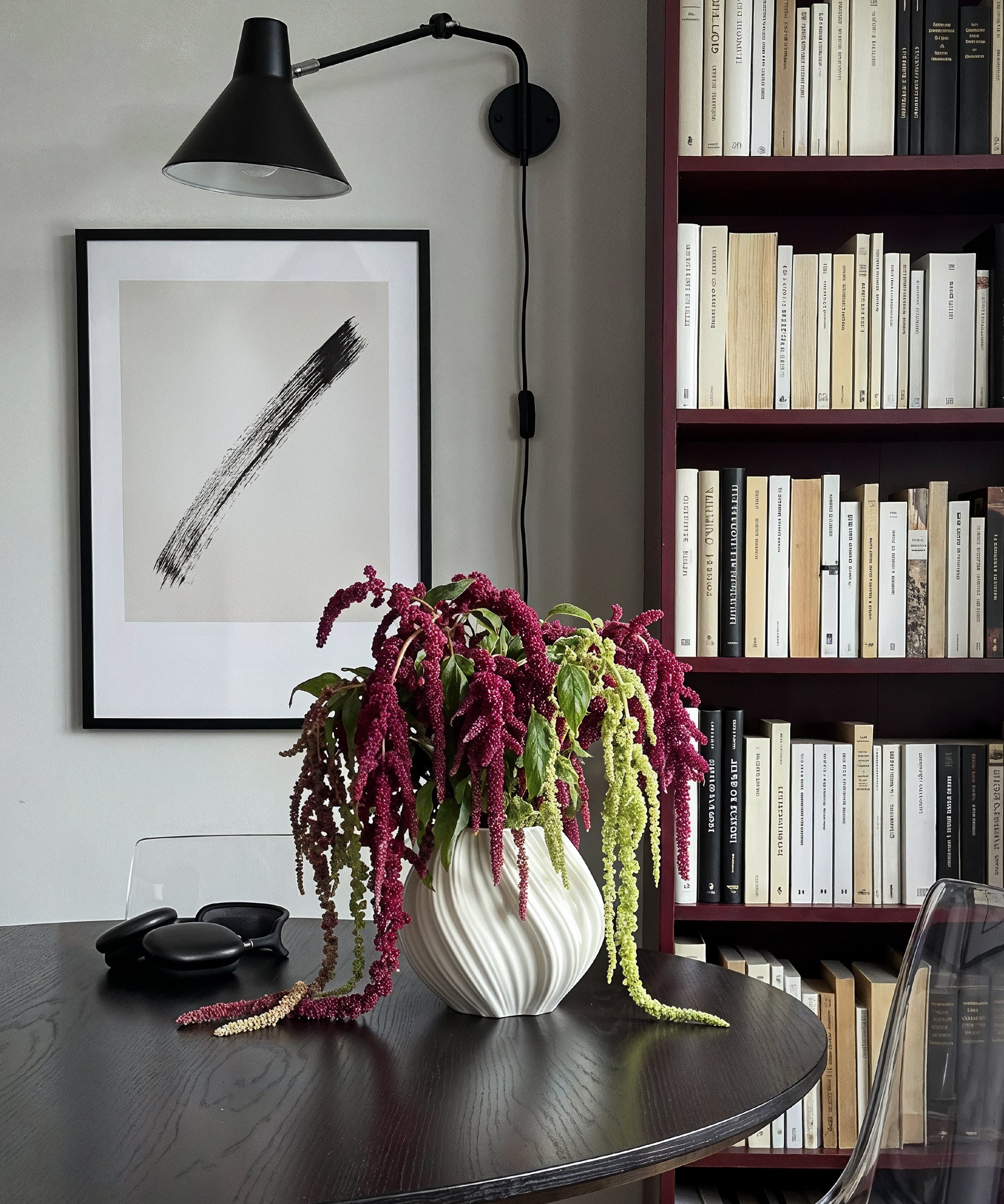 Kleine Keramik Vase in Cremeweiß | Flora