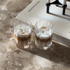 Großes Glas Blumen-Design | Florenz