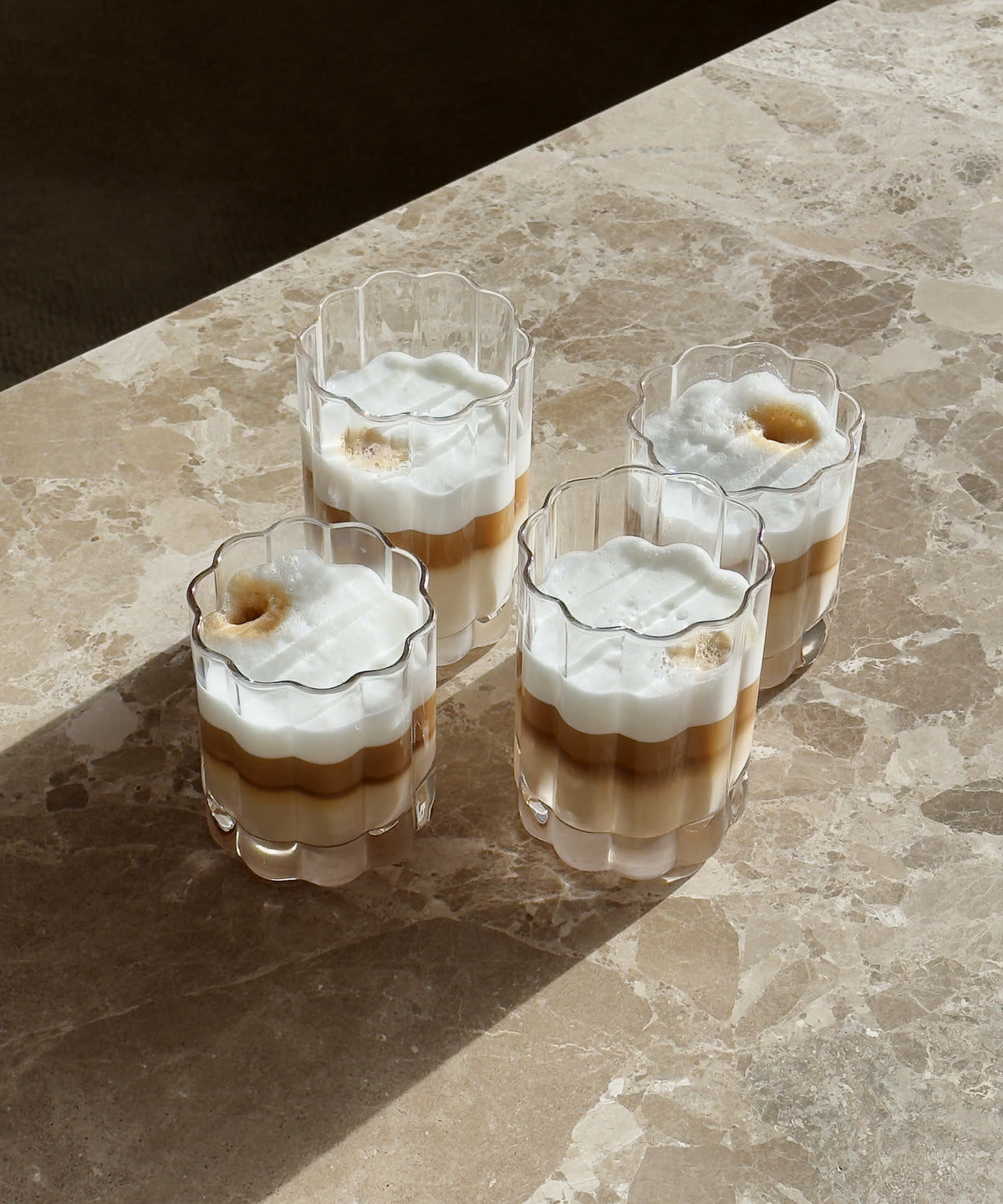 Kleines Glas Blumen-Design